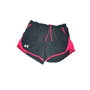 Under Armour Gray/Pink Running Shorts Size M‎